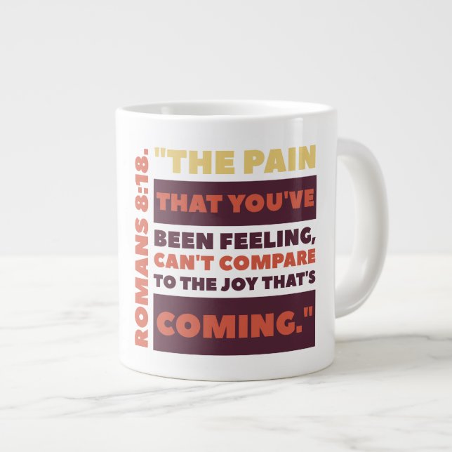 Taza De Café Gigante Joy Jumbo Mug (Derecha)