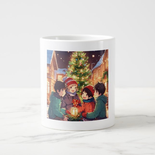 Taza De Café Gigante "Joyful Gatherings" (Frente)
