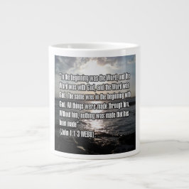 Taza De Café Gigante Juan 1:1-3 WEBU Mug