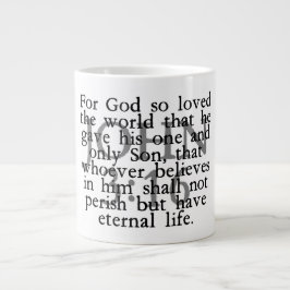 Taza De Café Gigante Juan 3:16