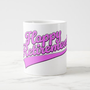 Taza De Café Gigante Jubilación feliz