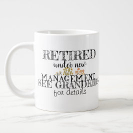 Taza De Café Gigante Jubilado