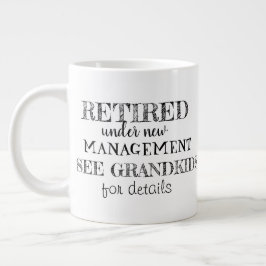 Taza De Café Gigante Jubilado