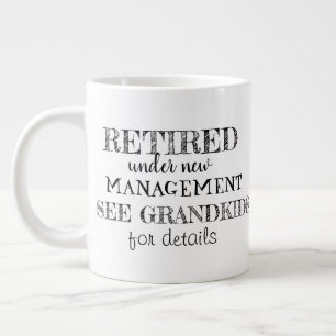 Taza De Café Gigante Jubilado