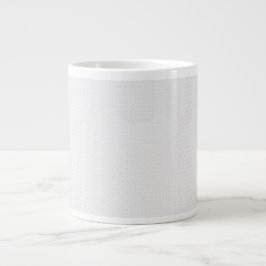 Taza De Café Gigante Juego de carpetas de archivo con monograma blanco 
