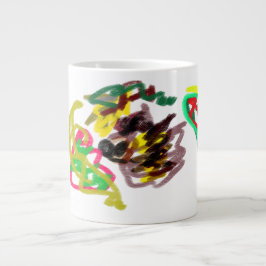 Taza De Café Gigante Juego de hedgehog otoño