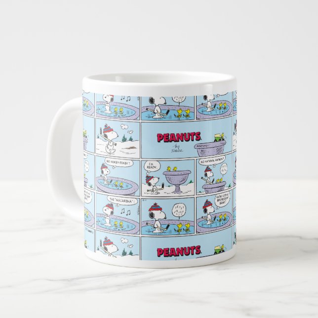 Taza De Café Gigante Juego de hockey Snoopy & Friends (Izquierda)