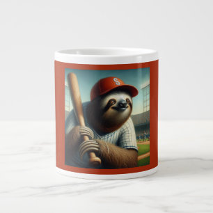 Taza De Café Gigante Jugador de Béisbol Eslovaco