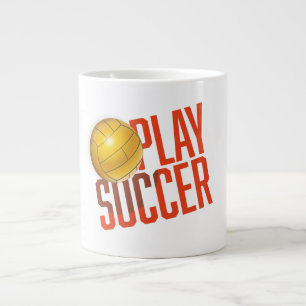 Taza De Café Gigante Jugar al fútbol