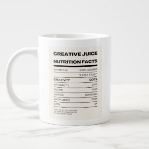 Taza De Café Gigante Jugo Creativo