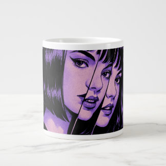 Taza De Café Gigante Jumbo Coffee Mug 20oz Extra Grande Ceramic Cup