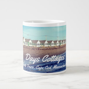 Taza De Café Gigante Jumbo Days Cottages Panoramic Mug con dirección