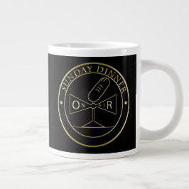 Taza De Café Gigante Jumbo de cena dominical