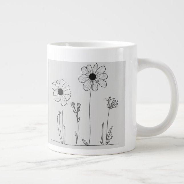 Taza De Café Gigante Jumbo Mug (Derecha)