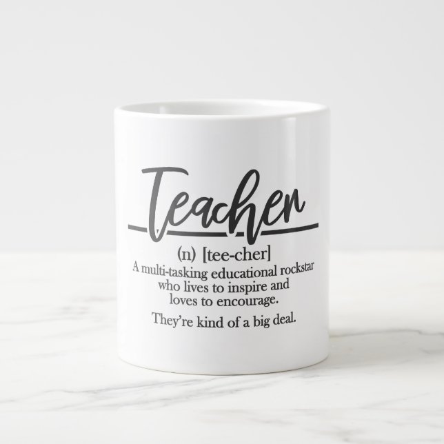 Taza De Café Gigante - Jumbo Mug (Frente)