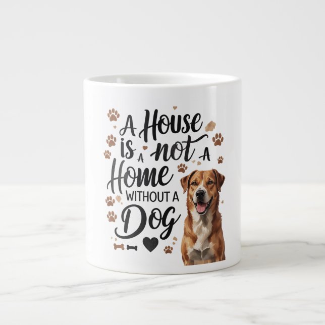 Taza De Café Gigante Jumbo Mug (Frente)