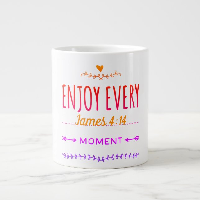 Taza De Café Gigante Jumbo Mug (Frente)