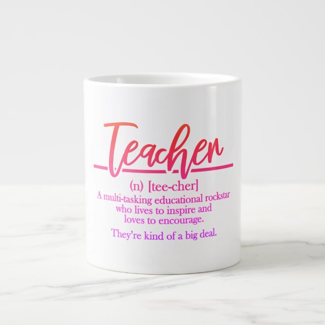 Taza De Café Gigante - Jumbo Mug (Frente)