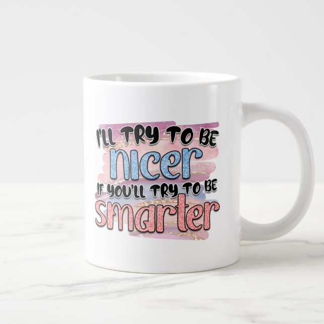 Taza De Café Gigante Jumbo Mug (Derecha)