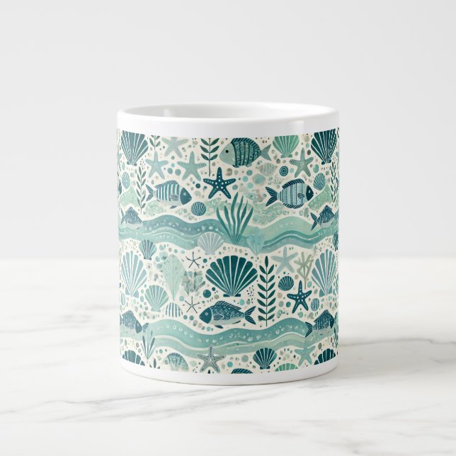 Taza De Café Gigante Jumbo Mug (Frente)