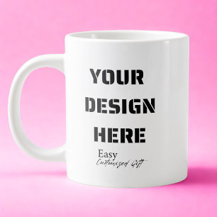 Taza De Café Gigante Jumbo Mug 20oz.