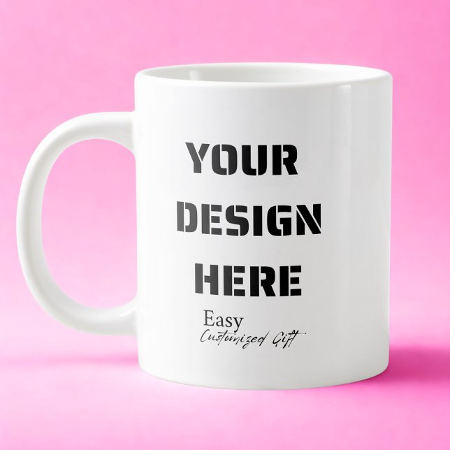 Taza De Café Gigante Jumbo Mug 20oz. (Subido por el creador)