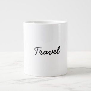 Taza De Café Gigante Jumbo Mug de Viajes