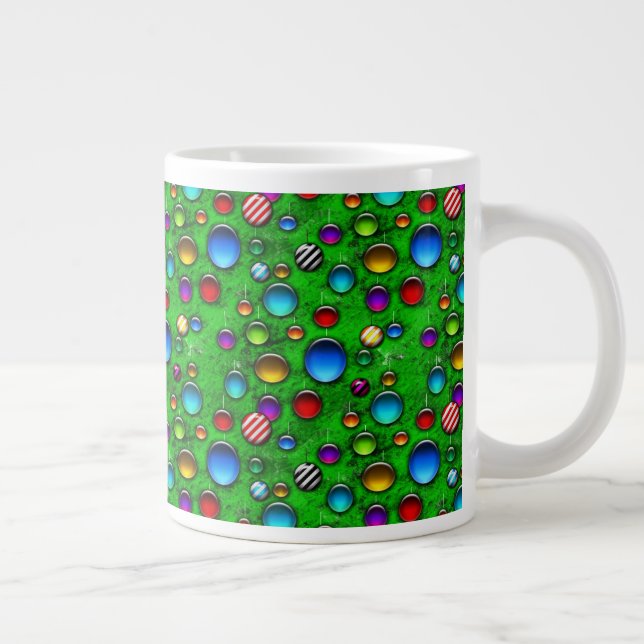 Taza De Café Gigante Jumbo Mug del árbol de Navidad salvaje (Derecha)