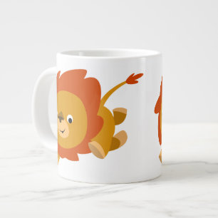 Taza De Café Gigante Jumbo Mug del León Personalizado Rápido