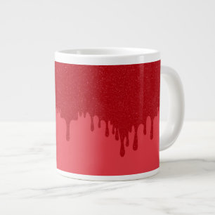 Taza De Café Gigante Jumbo Mug del Tomate Rojo personalizado