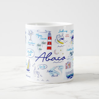 Taza De Café Gigante Jumbo Mug- "El ABC de Hope Town"