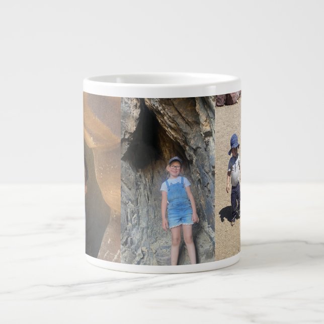 Taza De Café Gigante Jumbo Mug Jumbo Mug, Personalizado Jumbo, Personal (Frente)