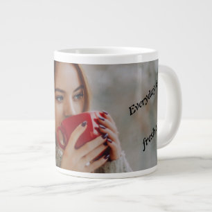 Taza De Café Gigante Jumbo mug para todos los días