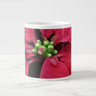 Taza De Café Gigante Jumbo Poinsettia Mug