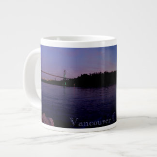 Taza De Café Gigante Jumbo Vancouver Coffee Mug Cityscape Sunset Cup