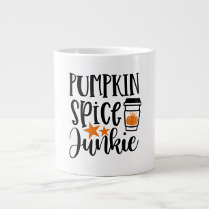 Taza De Café Gigante Junky de especias de calabaza