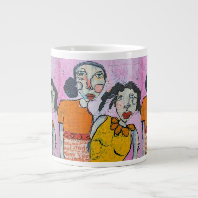 Taza De Café Gigante Juntos (Frente)