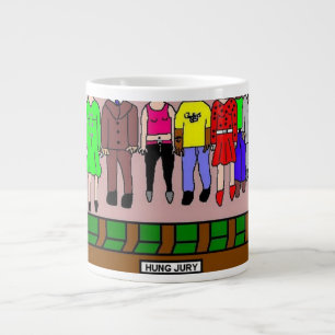 Taza De Café Gigante Jurado colgado