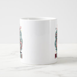 Taza De Café Gigante Just Havin' a Meltdown - Christmas Snowman