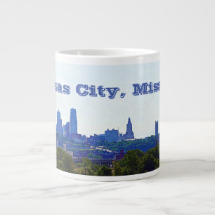 Taza De Café Gigante Kansas City, línea aérea de Missouri