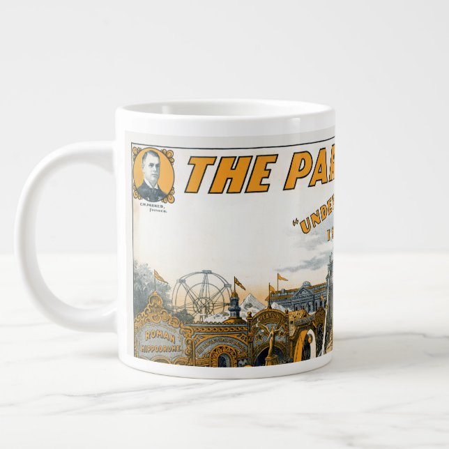 Taza De Café Gigante Kansas Semicentenario. Fundamentos de la Casa de G (Izquierda)