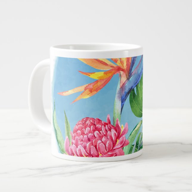 Taza De Café Gigante Kealoha- Cielos azules en el paraíso (Izquierda)
