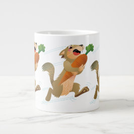 Taza De Café Gigante Kelossus, feliz topher Gopher