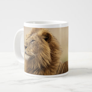 Taza De Café Gigante Kenia, Masai Mara León masculino