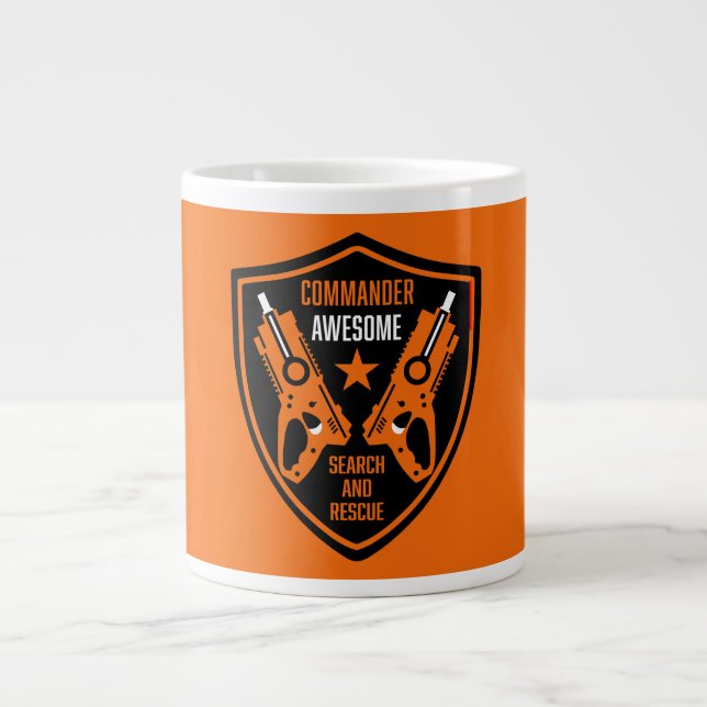 Taza De Café Gigante Kids Toy Dart Gun Battle (Frente)