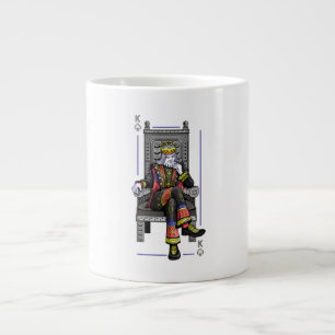 Taza De Café Gigante King de la tarjeta