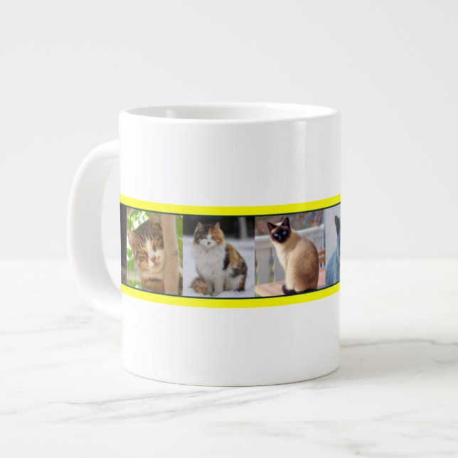 Taza De Café Gigante Kitties Everywhere (Izquierda)