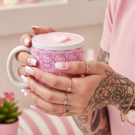 Taza De Café Gigante Kitty