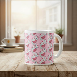 Taza De Café Gigante Kitty Giant Coffee Mug