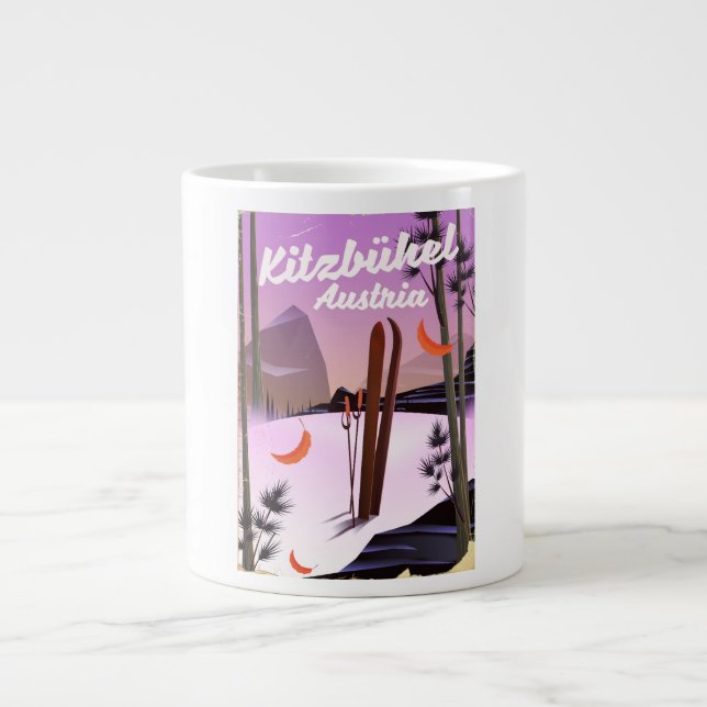 Taza De Café Gigante Kitzbühel Austria (Frente)